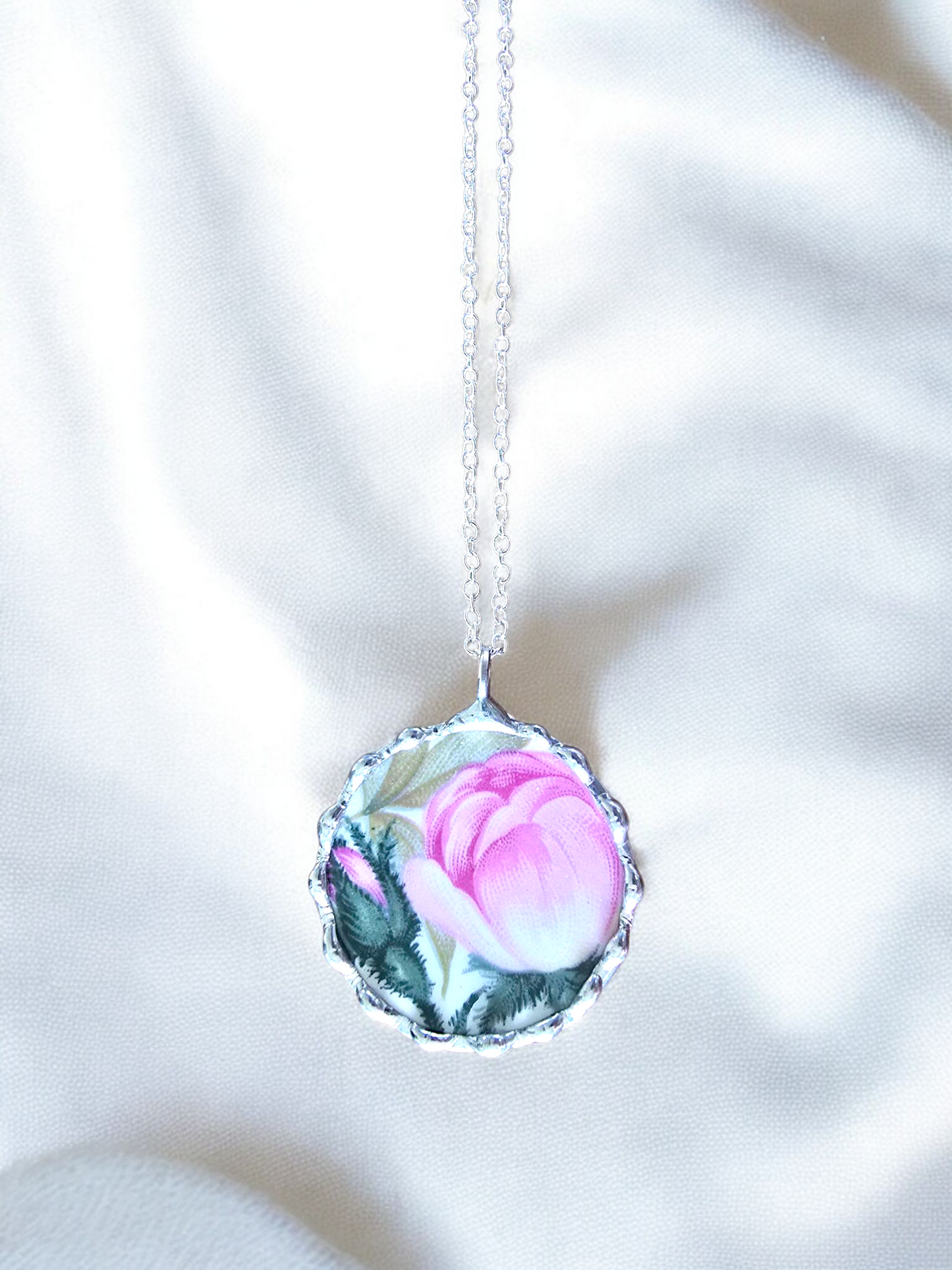 Large Heirloom Rose Bud