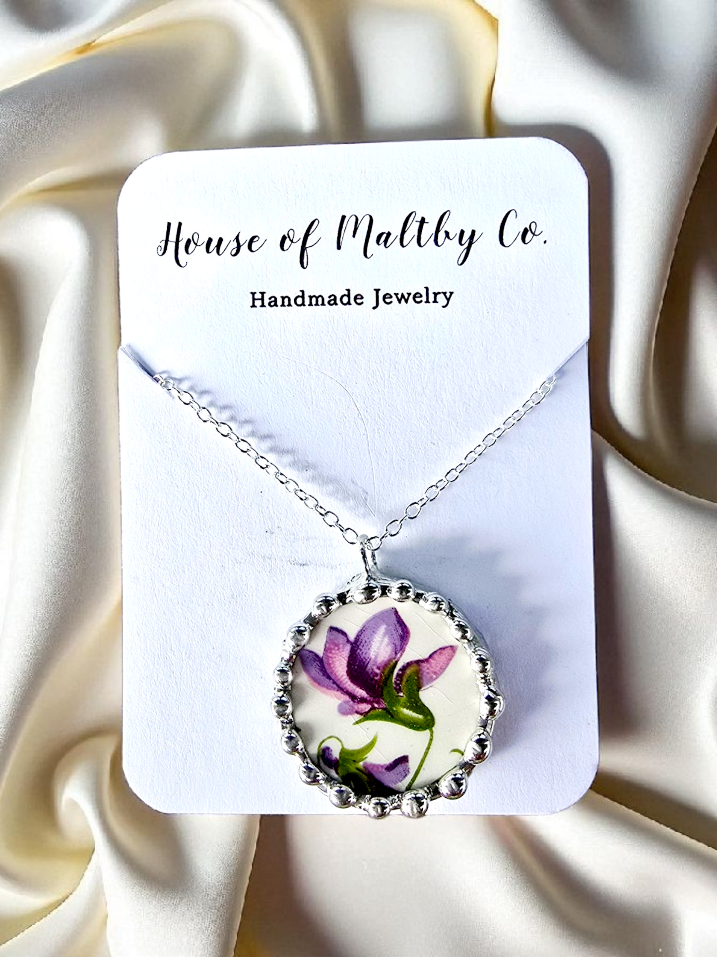 Violet in Bloom Necklace