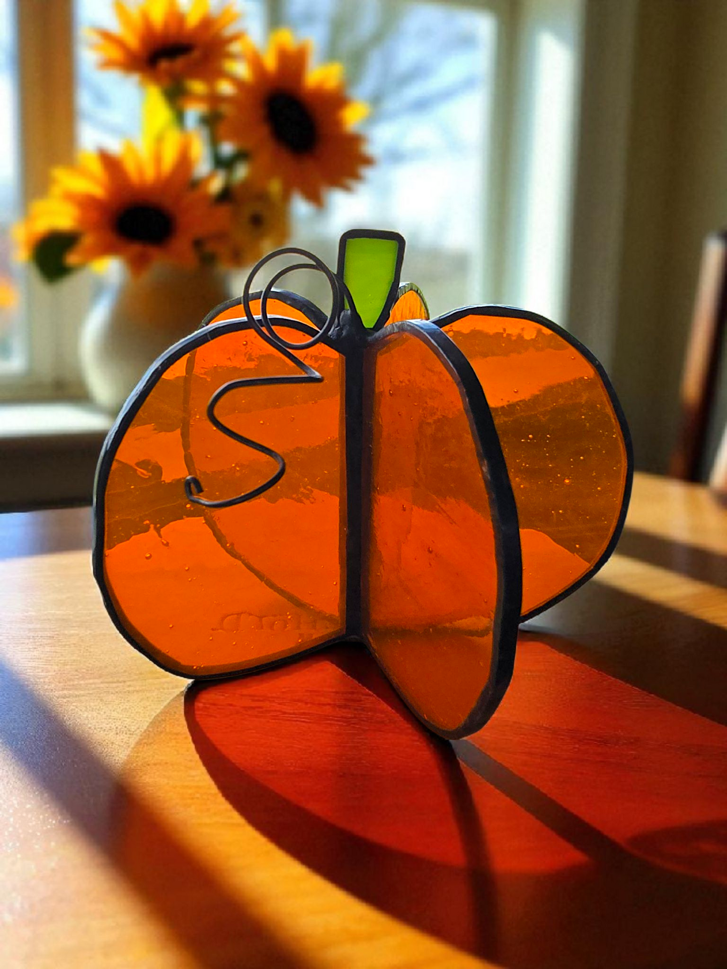 Glass Pumpkins: 2 Sizes