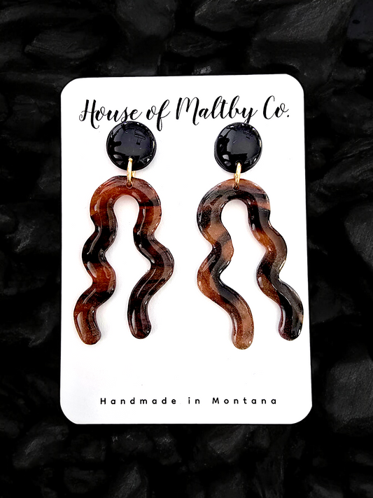 Tortoise Shell Squiggly