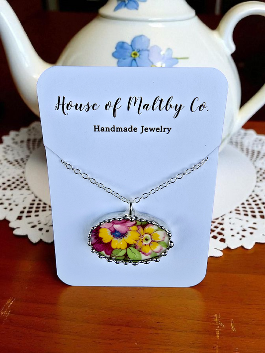 Lage Yellow Daisy Necklace