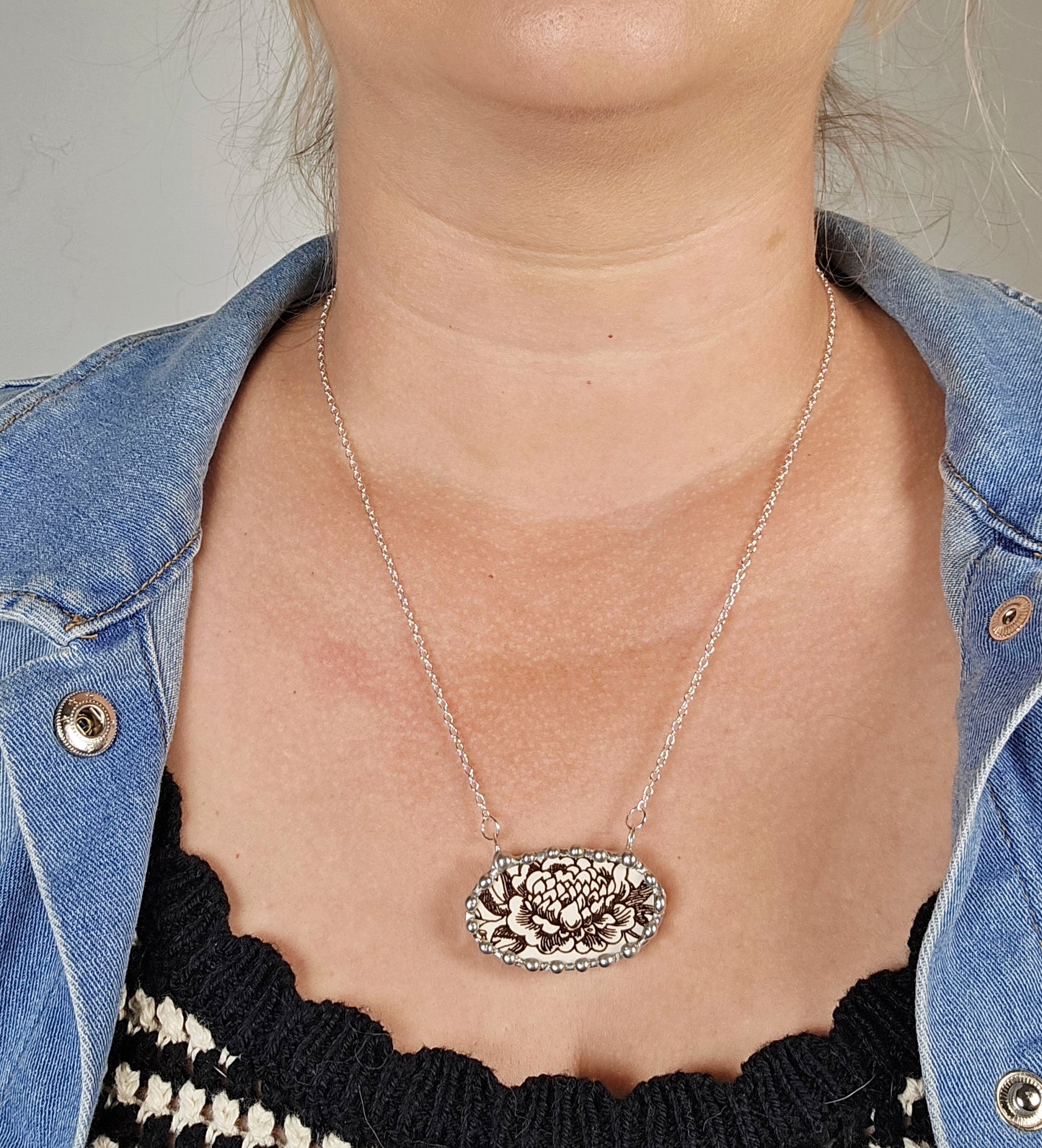 Peony Pendant