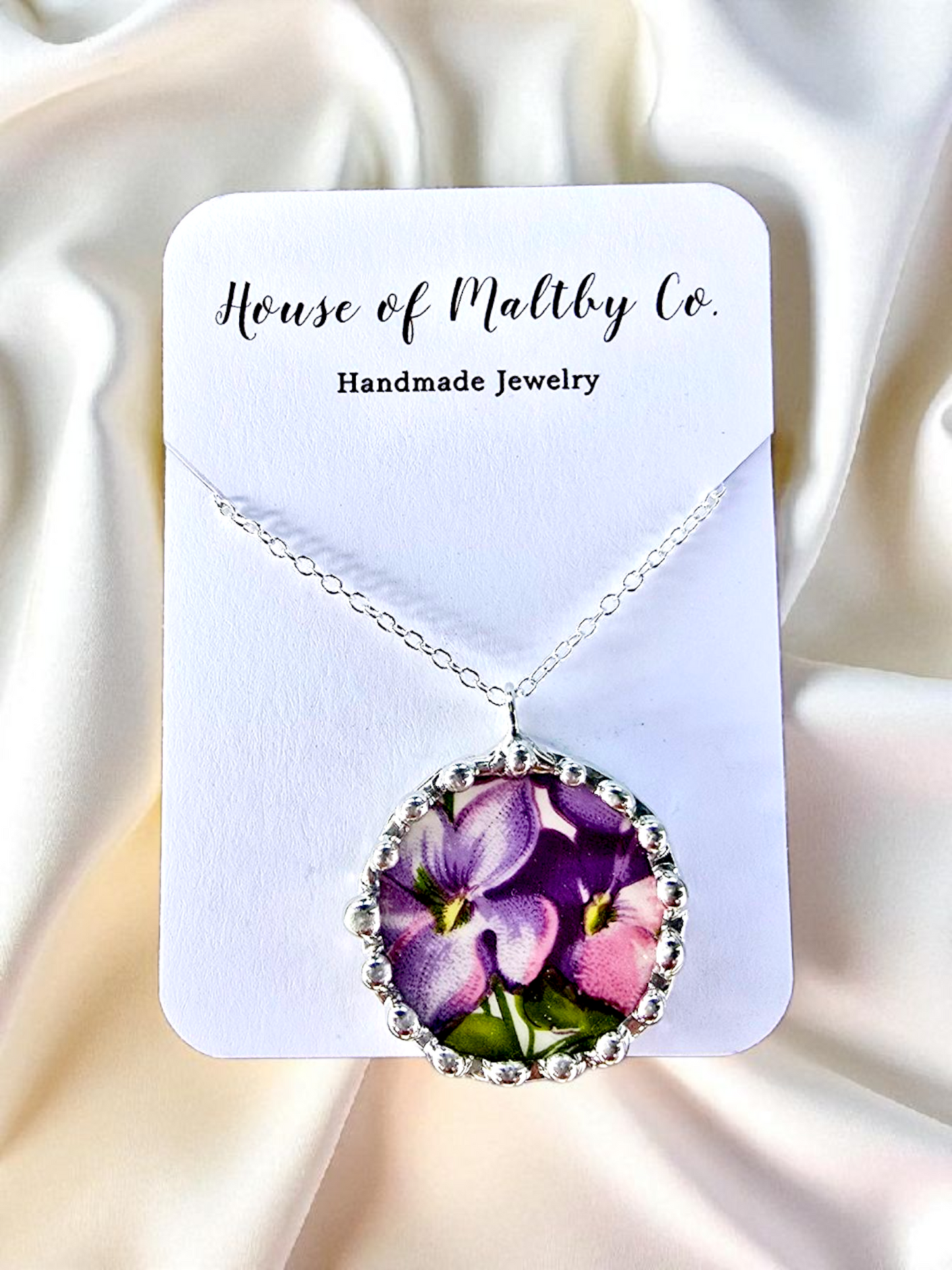 Violets Necklace