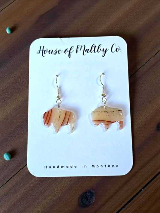 Faux MT Agate Buffalo